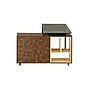 Techni Mobili 56" L-Shaped Desk, Oak (RTA-385DL-OAK)~#|#~sp118089369_sc7