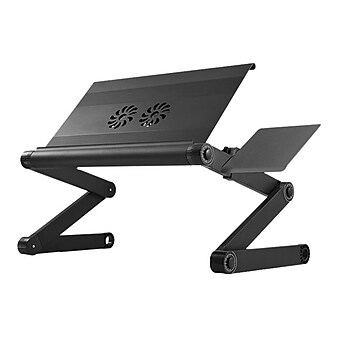 Uncaged Ergonomics WorkEZ Cool Laptop Riser, Black (WECB)