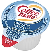 Nestle Coffee mate Single Serve French Vanilla Liquid Creamer, 0.38 oz., 360/Carton (NES48978)