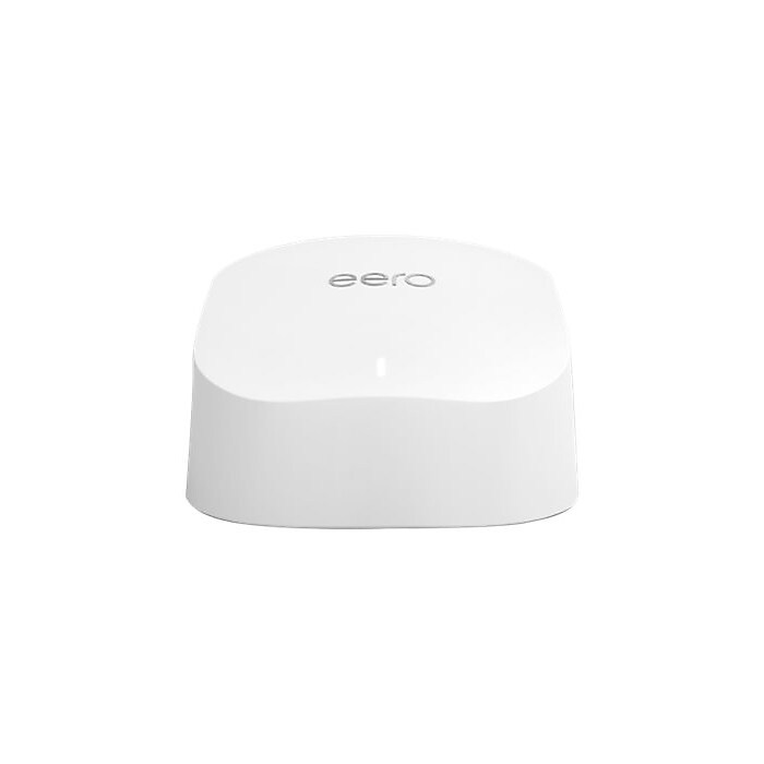eero 6 AX1800 AC900 Dual Band Mesh WiFi 6 System, White, 3/Pack