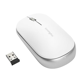 Kensington SureTrack K75353WW Wireless Optical Mouse, White