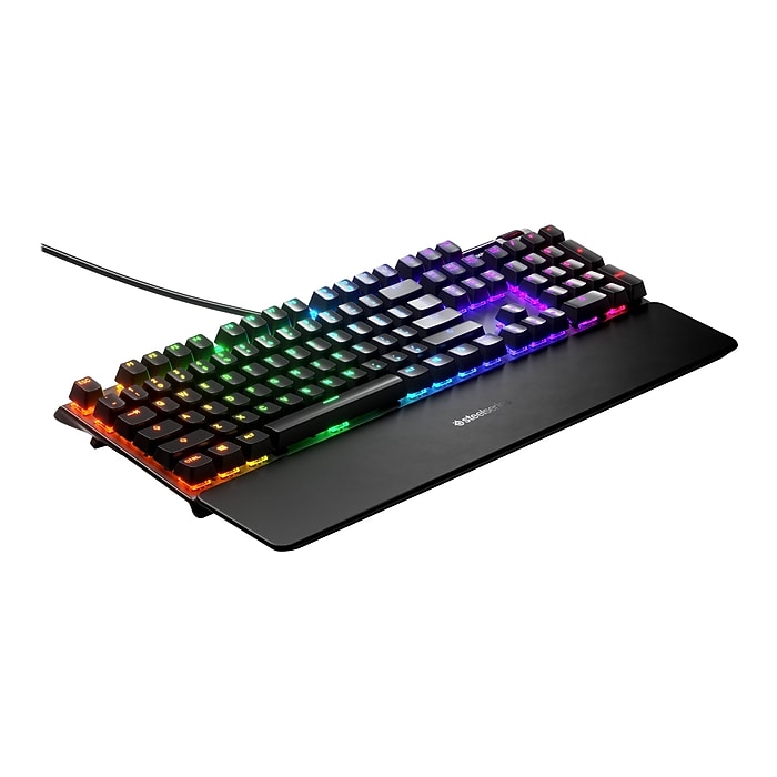 SteelSeries Apex 7 Wired Gaming Keyboard, Black (64636