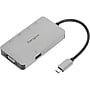Targus USB-C DP Alt Mode Single Video 4K HDMI/VGA Docking Station, Gray (DOCK419USZ)~#|#~sp118235159_sc7