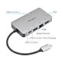 Targus USB-C DP Alt Mode Single Video 4K HDMI/VGA Docking Station, Gray (DOCK419USZ)~#|#~sp118235165_sc7