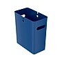 iTouchless SlimGiant Polypropylene Trash Can with no Lid, Reactive Blue, 4.2 gal., 6/Pack (SG104Ux6)~#|#~sp118239458_sc7