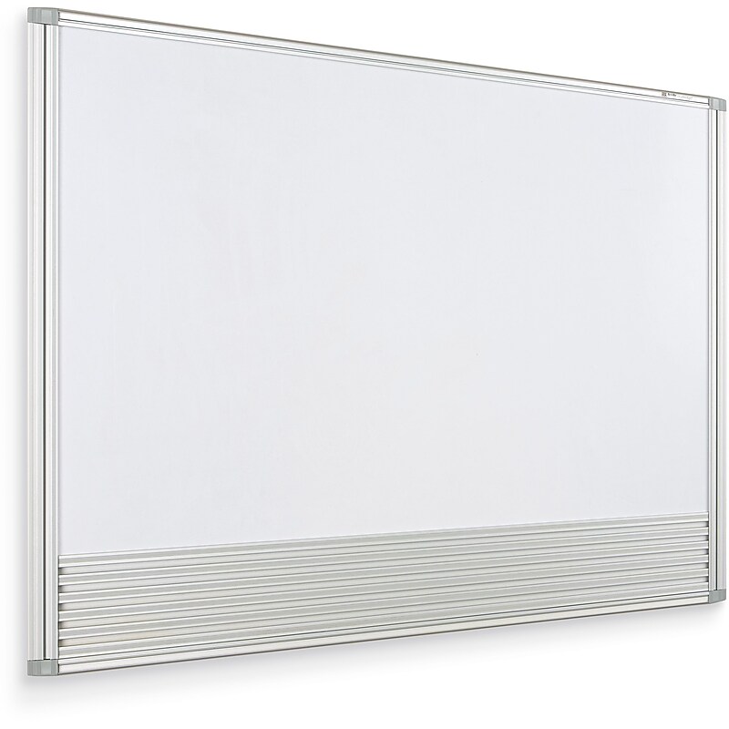 Best-Rite Cubicle Message Whiteboard 24"H x 36"W, Magnetic Porcelain Steel (661AB) image 1