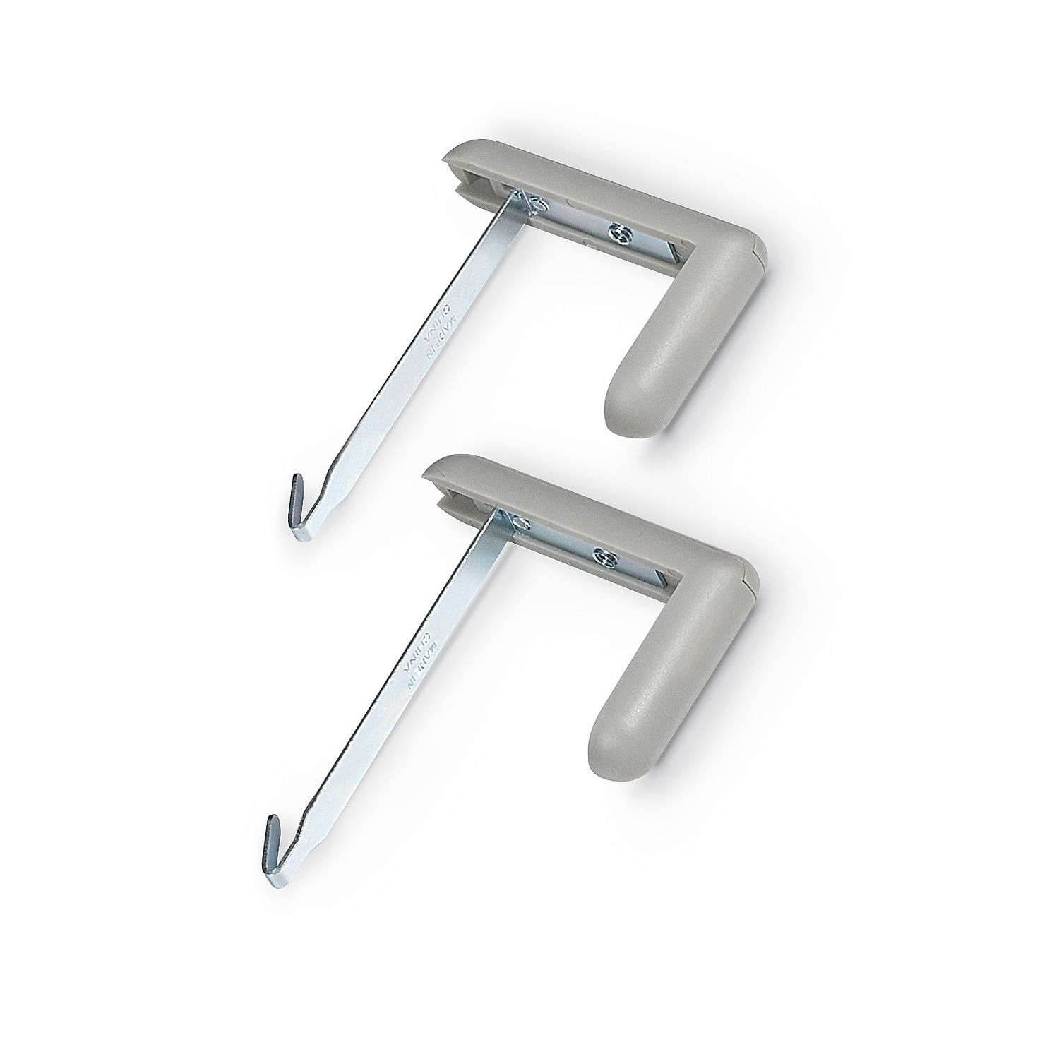 Best-Rite Cubicle Whiteboard Hangers Gray Set of 2 (56389) - Picture 1 of 3
