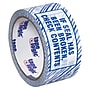 Tape Logic 2" x 110 yds. x 2.5 mil "IF SEAL HAS BEEN…" Security Tape,  Blue/White, 36/Carton~#|#~sp118463590_sc7