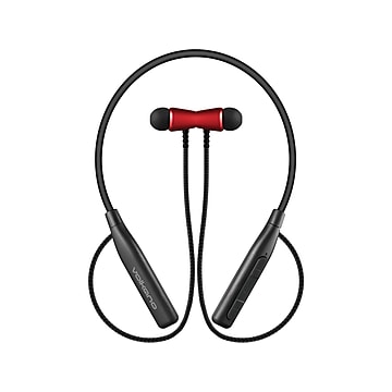Volkano Aeon+ Wireless Bluetooth Stereo Headphones, Red (VK-1010-RD)