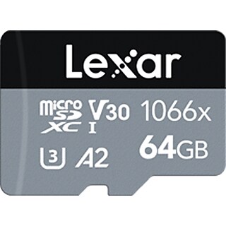 スターバックス Lexar Professional 1066x SILVER Series 256GB microSDXC Memory Card