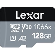 Lexar LMS1066128G-BNANU Professional SILVER Series 1066x microSDXC UHS-I Card (128 GB)