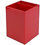 JAM Paper Plastic Pen Holder, Red (341re)~#|#~sp11853272_sc7
