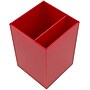 JAM Paper Plastic Pen Holder, Red (341re)~#|#~sp11853273_sc7
