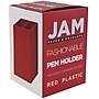 JAM Paper Plastic Pen Holder, Red (341re)~#|#~sp11853276_sc7