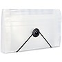 JAM Paper 13 Pocket Plastic Expanding File, Accordion Folders, Coupon Size, 4 1/4 x 6 3/4, Clear, Sold Individually (340133473)~#|#~sp11853295_sc7