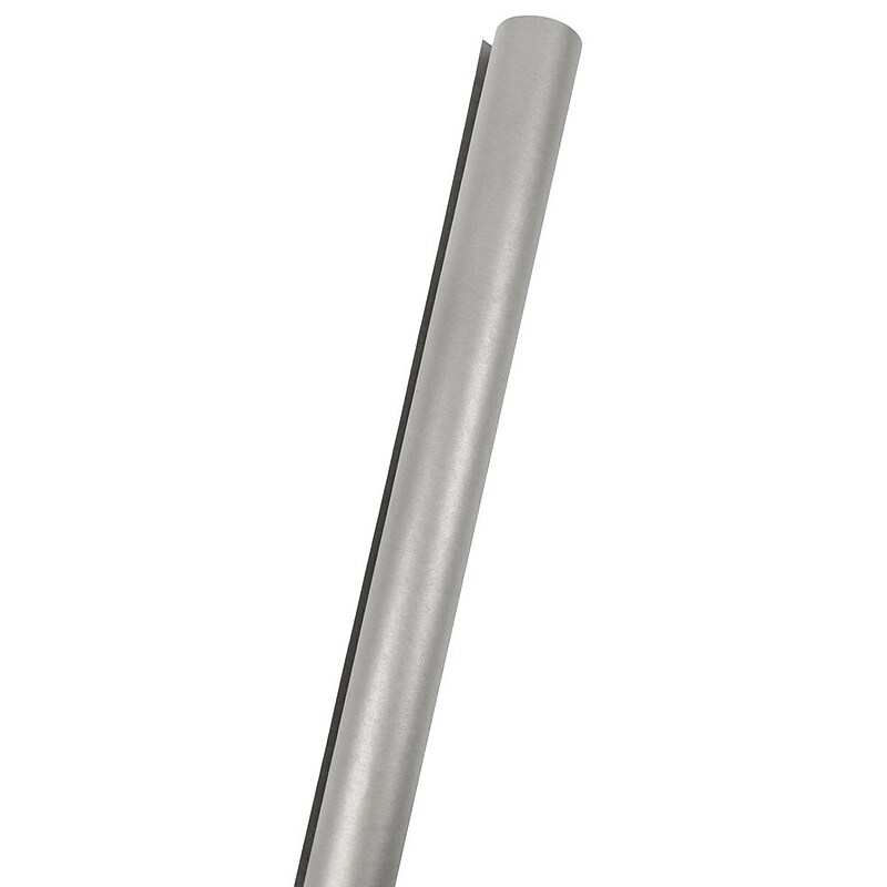 JAM Paper Wrapping Paper, 25 Sq. ft. x 30", Silver Kraft (165K25si) image 1