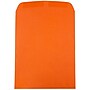 JAM Paper 9 x 12 Open End Catalog Colored Envelopes, Orange Recycled, 50/Pack (80410i)~#|#~sp11854828_sc7