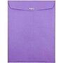 JAM Paper 10 x 13 Open End Catalog Colored Envelopes with Clasp Closure, Violet Purple Recycled, 50/Pack (v0128182i)~#|#~sp11854837_sc7