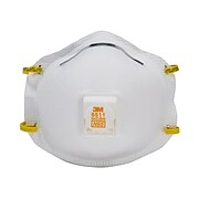 3M Disposable N95 Respirator, with cool flow valve, 10/pack (8511P10-DC-PS)
