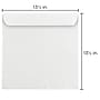 JAM Paper 13 1/2 Square Invitation Envelope, 13 1/2" x 13 1/2", White, 100/Box (03992323B)~#|#~sp118566186_sc7