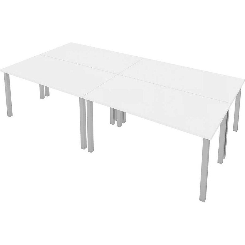 Bestar Universel 60" Table Desk, White (65901-000017) image 1