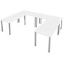 Bestar Universel 60" Table Desk, White (65901-000017)~#|#~sp118567386_sc7