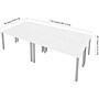Bestar Universel 60" Table Desk, White (65901-000017)~#|#~sp118567388_sc7
