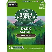 Green Mountain Dark Magic Coffee, Keurig® K-Cup® Pods, Dark Roast, 24/Box (4061)