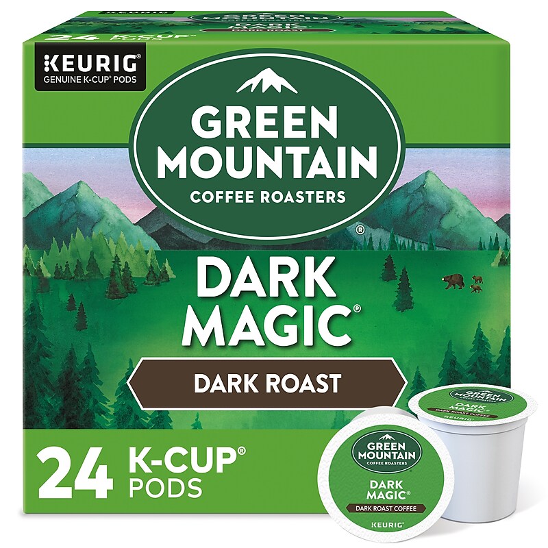 Green Mountain Dark Magic Coffee Keurig® K-Cup® Pods, Dark Roast, 24/Box (5000378882) image 1