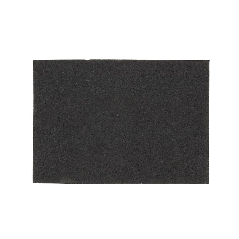 3M Low-Speed Black Stripping Pad 7200, 20" x 14", 10/Carton (7200-20x14) image 1