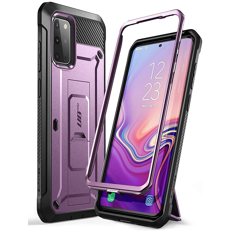 SUPCASE Unicorn Beetle Pro Purple Rugged Case for Galaxy S20 Plus (S-S20P-UBP-PU) image 1