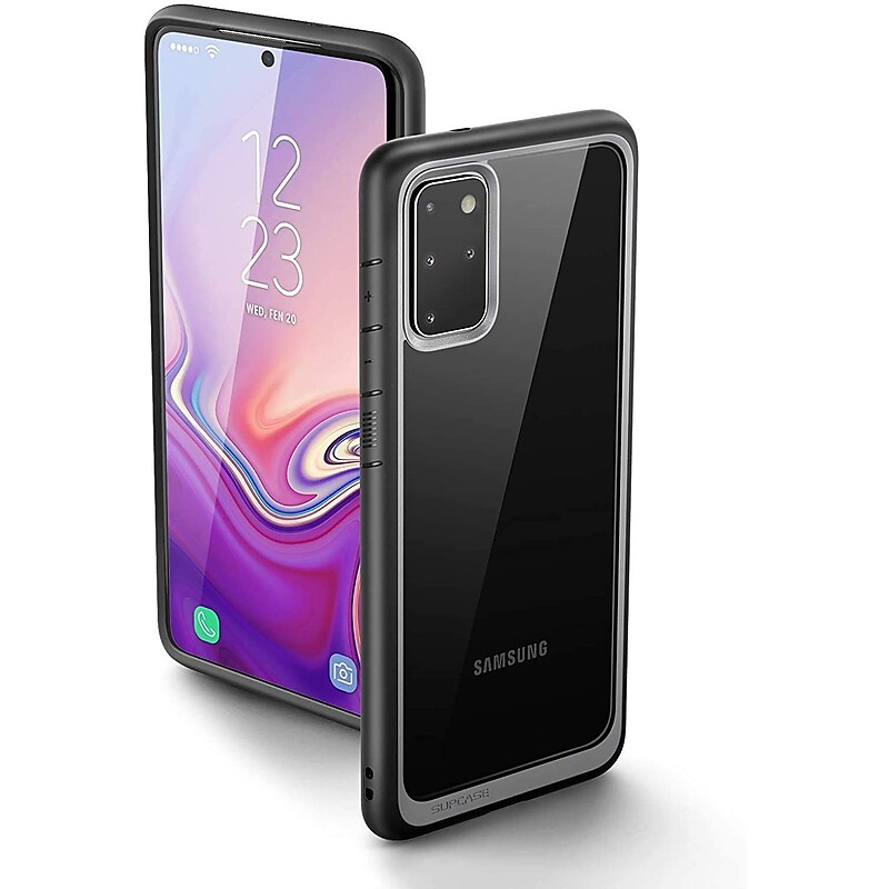 SUPCASE Unicorn Beetle Style Black Slim Case for Galaxy S20 Plus (S-S20PL-UBS-BK) image 1