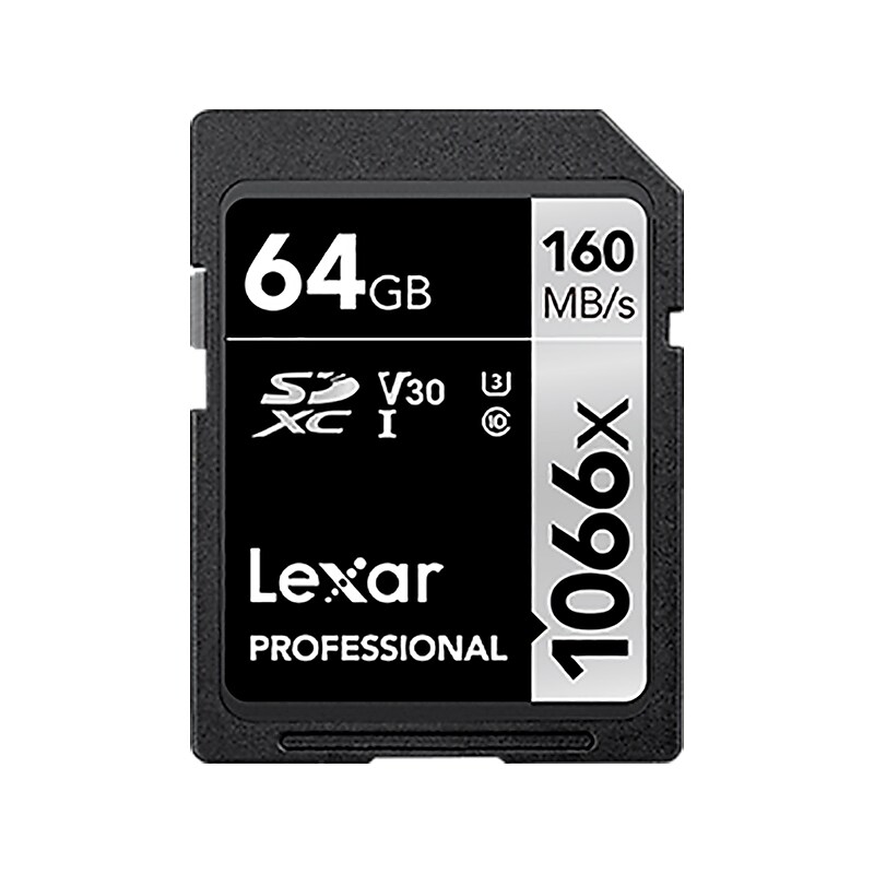 Lexar Professional SILVER 64GB SDXC Memory Card, Class 10, UHS-III (LSD106664G-BNNU) image 1
