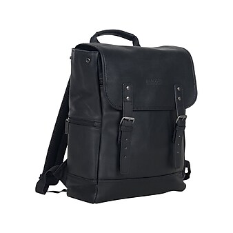 Kenneth Cole Reaction Flapover Laptop Backpack, Black (5711485)