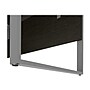 Bestar Aquarius 66" Pedestal Desk, Deep Grey/White (114400-000032)~#|#~sp118668844_sc7