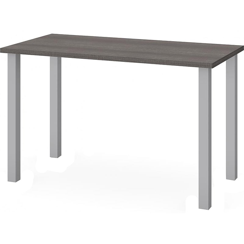 Bestar Universel 48" Table Desk, Bark Grey (65855-47) image 1