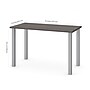 Bestar Universel 48" Table Desk, Bark Grey (65855-47)~#|#~sp118669029_sc7