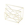 Martha Stewart 2-Compartment Metal File Sorter, Gold (MS103L)~#|#~sp118669118_sc7