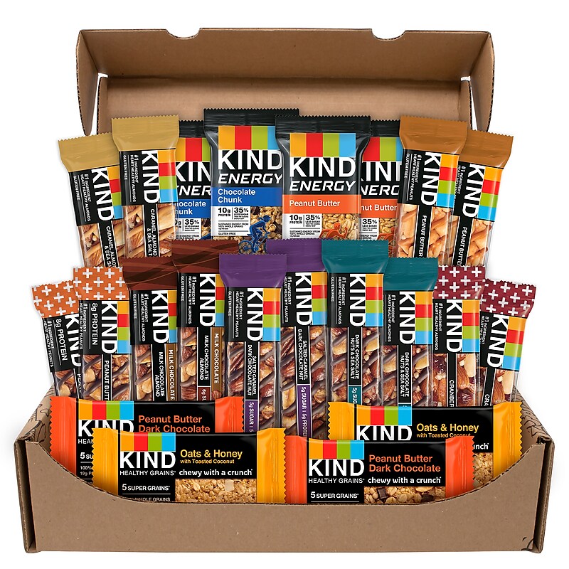 Break Box KIND® Bar Snack Mix, Variety Flavors, 22/Box (700-S0021) image 1