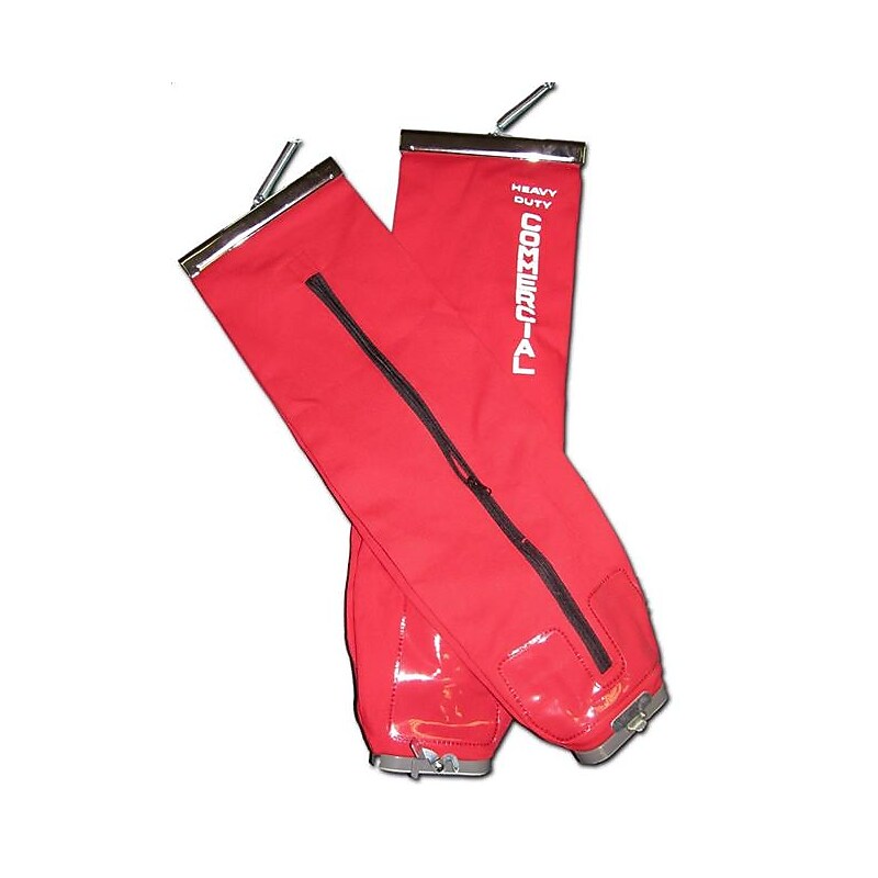 Green Klean® Repl Red Cloth Full Zipper Vacuum Bags, Fits Sanitaire Upright & Eureka 1400 Series, use with F & G bags image 1