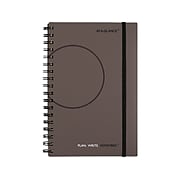 AT-A-GLANCE 5.5" x 9"Undated  Refurbished Planning Notebook, Plan. Write. Remember., Gray (70-6210-30-22)