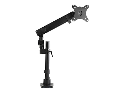 StarTech.com Desk Mount Monitor Arm – Full Motion Single Pole up to 8kg VESA Display – C-Clamp/Grommet, Up 35″, Black Sansujyuku sansujyuku.com