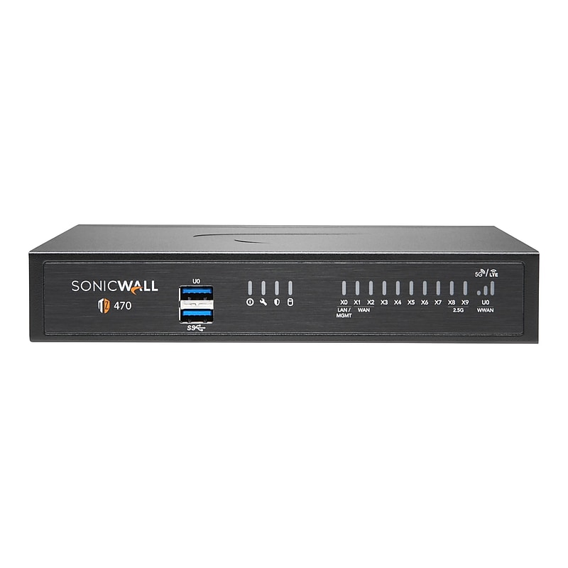 Sonicwall TZ470 02-SSC-2829 Desktop Wired Firewall image 1