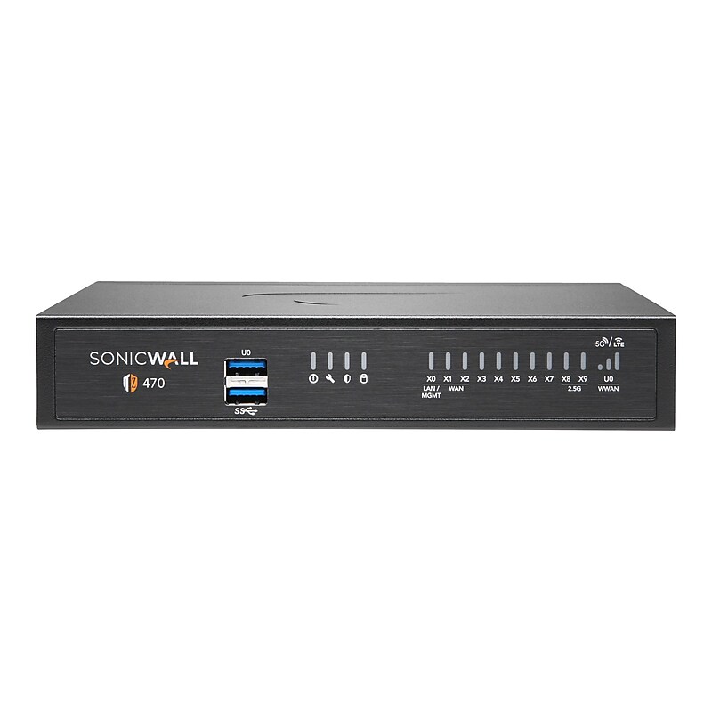 Sonicwall TZ470 02-SSC-6385 Desktop Wired Firewall image 1