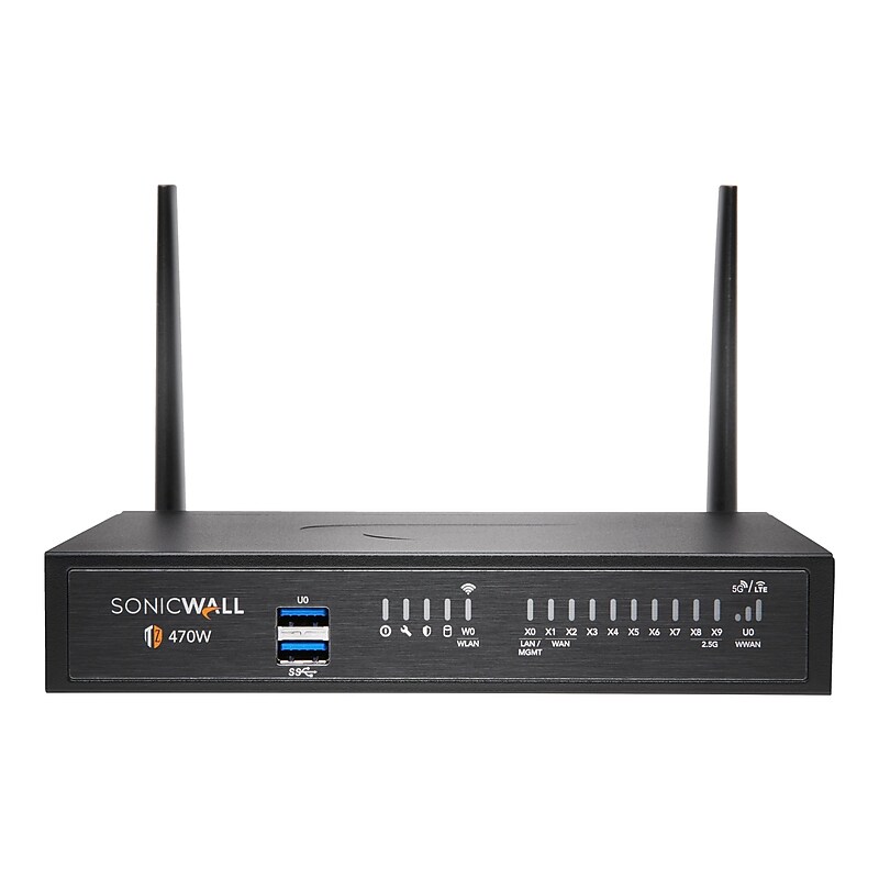Sonicwall TZ470W 02-SSC-2831 Desktop Wired/Wireless Firewall image 1