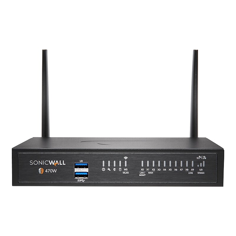 Sonicwall TZ470 02-SSC-6804 Desktop Wired Firewall image 1
