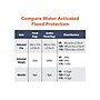 Quick Dam Water Barrier, 204", Up to 13.5 Gal., 4/Box (QDDUFF17-4)~#|#~sp118857907_sc7
