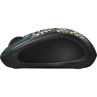 Logitech Design Collection Limited Edition Wireless Ambidextrous Optical Mouse, Golden Garden (910-006117)