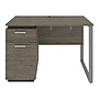 Bestar Aquarius Small 44" Computer Desk, Walnut Gray/Slate (114401-000035)~#|#~sp118858469_sc7