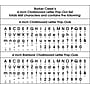 Barker Creek Chalkboard  4" Letters and Numbers, Multicolored, 468/Pack (BCP3508)~#|#~sp118861376_sc7